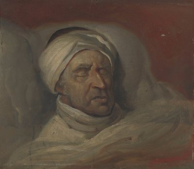 Mr. Willem Bilderdijk after his death by Gerrit Jan Michaëlis